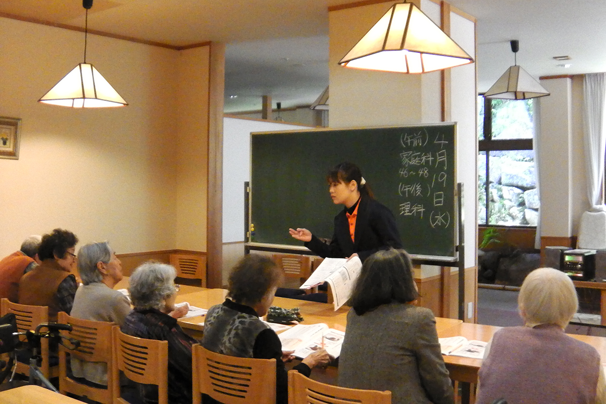 住宅型有料老人ホーム　周南リハビリ元気村の正社員 介護士 通所介護（デイサービス）の求人情報イメージ8